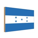 Holzschild 20x30 cm Honduras Flagge Fahne Wappen