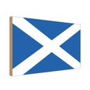 Holzschild 20x30 cm Schottlands Scotland Flagge Fahne Wappen
