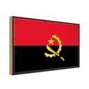 Holzschild 20x30 cm Angolas Angola Flagge Fahne Wappen