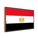Holzschild 20x30 cm Ägyptens Egypt Flagge Fahne Wappen