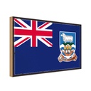 Holzschild 20x30 cm Falklandinseln Flagge Fahne Wappen
