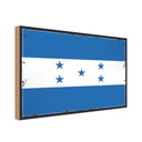 Holzschild 20x30 cm Honduras Flagge Fahne Wappen