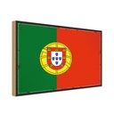 Holzschild 20x30 cm Portugals Portugal Flagge Straße Stadt