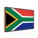 Holzschild 20x30 cm Südafrikas South Africa Flagge Fahne Wappen