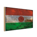 Holzschild 20x30 cm Niger Rost Flagge Fahne Wappen