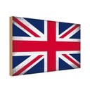 Holzschild 20x30 cm Union Jack United Kingdom Vintag Flagge Fahne Wappen