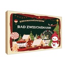 Holzschild 20x30 cm Weihnachten aus BAD ZWISCHENHAHN
