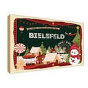 Holzschild 20x30 cm Weihnachten BIELEFELD