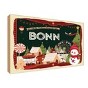 Holzschild 20x30 cm Weihnachten aus BONN