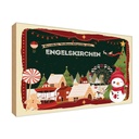 Holzschild 20x30 cm Weihnachten ENGELSKIRCHEN
