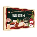 Holzschild 20x30 cm Weihnachten aus ESSEN