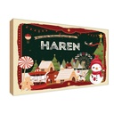 Holzschild 20x30 cm Weihnachten aus HAREN