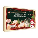 Holzschild 20x30 cm Weihnachten HESSISCH OLDENDORF