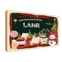 Holzschild 20x30 cm Weihnachten LAHR