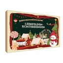 Holzschild 20x30 cm Weihnachten LEINEFELDEN-ECHTERDINGEN