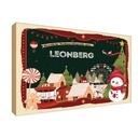 Holzschild 20x30 cm Weihnachten LEONBERG