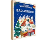 Holzschild 30x20 cm Weihnachtsgrüße aus BAD AIBLING Weihnachten