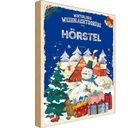 Holzschild 30x20 cm Weihnachtsgrüße aus HÖRSTEL Weihnachten