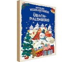Holzschild 30x20 cm Weihnachtsgrüße ÜBACH-PALENBERG Weihnachten