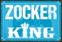 Holzschild 20x30 cm Zocker King Konsole