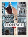 Holzschild 30x20 cm Florence Italy Altstadt Bildmotiv Reisemotiv Abenteuer Reisen