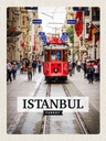 Holzschild 30x20 cm Istanbul Turkey Straßenbahn Reiseziel Bildmotiv Reisemotiv Abenteuer Reisen