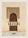 Holzschild 30x20 cm Granada Spain Tourismus Poster Bildmotiv Reisemotiv Abenteuer Reisen