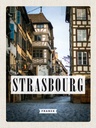 Holzschild 30x20 cm Strasbourg France la petite Panorama Bildmotiv Reisemotiv Abenteuer Reisen
