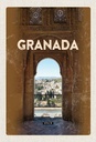 Holzschild 30x20 cm Retro Granada Spain Architektur Bildmotiv Reisemotiv Abenteuer Reisen