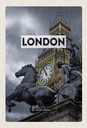 Holzschild 30x20 cm London Big Ben Queen Elizabeth Tower Bildmotiv Reisemotiv Abenteuer Reisen