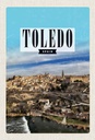 Holzschild 30x20 cm Toledo Spain Panorama Stadt Bildmotiv Reisemotiv Abenteuer Reisen