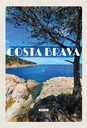 Holzschild 30x20 cm Costa brava Spain Meer Berge Bildmotiv Reisemotiv Abenteuer Reisen