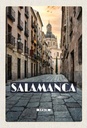 Holzschild 30x20 cm Salamanca Spain Architektur Tourismus Bildmotiv Reisemotiv Abenteuer Reisen