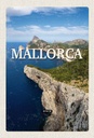 Holzschild 30x20 cm Mallorca Spain Meer Berge Retro Bildmotiv Reisemotiv Abenteuer Reisen