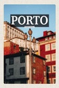 Holzschild 30x20 cm Porto Portugal Altstadt Tourismus Bildmotiv Reisemotiv Abenteuer Reisen