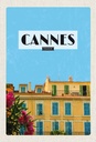 Holzschild 30x20 cm Cannes France Frankreich Tourismus