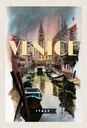 Holzschild 30x20 cm Venice Italy malerisches Bild Bildmotiv Reisemotiv Abenteuer Reisen