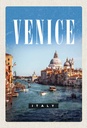 Holzschild 30x20 cm Venice Italy Kathedrale Bildmotiv Reisemotiv Abenteuer Reisen