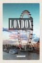 Holzschild 30x20 cm London Engalnd Eye Bildmotiv Reisemotiv Abenteuer Reisen
