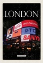 Holzschild 30x20 cm London England Piccadilly City Nacht Bildmotiv Reisemotiv Abenteuer Reisen
