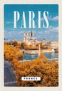 Holzschild 30x20 cm Paris Frankreich Sein Notre-Dam