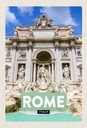 Holzschild 30x20 cm Rom Italien Trevi Fountain Brunnen Bildmotiv Reisemotiv Abenteuer Reisen