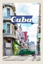 Holzschild 30x20 cm Cuba Karibik Gemälde Urlaub Bildmotiv Reisemotiv Abenteuer Reisen