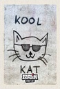 Holzschild 30x20 cm Berlin Hauptstadt Street Art Katze Bildmotiv Reisemotiv Abenteuer Reisen