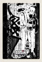 Holzschild 30x20 cm Berlin Deutschland Geschlecht Graffiti Bildmotiv Reisemotiv Abenteuer Reisen