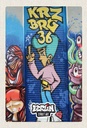Holzschild 30x20 cm Berlin Kreuzberg Graffiti 36 Kunstwerk Bildmotiv Reisemotiv Abenteuer Reisen