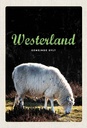 Holzschild 30x20 cm Westerland Natur Tiere Schafe Wiese Bildmotiv Reisemotiv Abenteuer Reisen