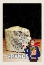 Holzschild 30x20 cm Frankreich Schimmelkäse Traditon