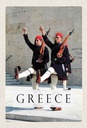 Holzschild 30x20 cm Greece Griechenland Soldaten Waffe Hut Bildmotiv Reisemotiv Abenteuer Reisen