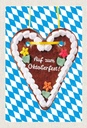Holzschild 30x20 cm München Oktoberfest Lebkuchen Feier
